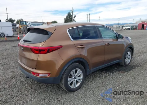 2018 Kia Sportage Lx from USA, damaged, VIN KNDPMCAC2J7333774